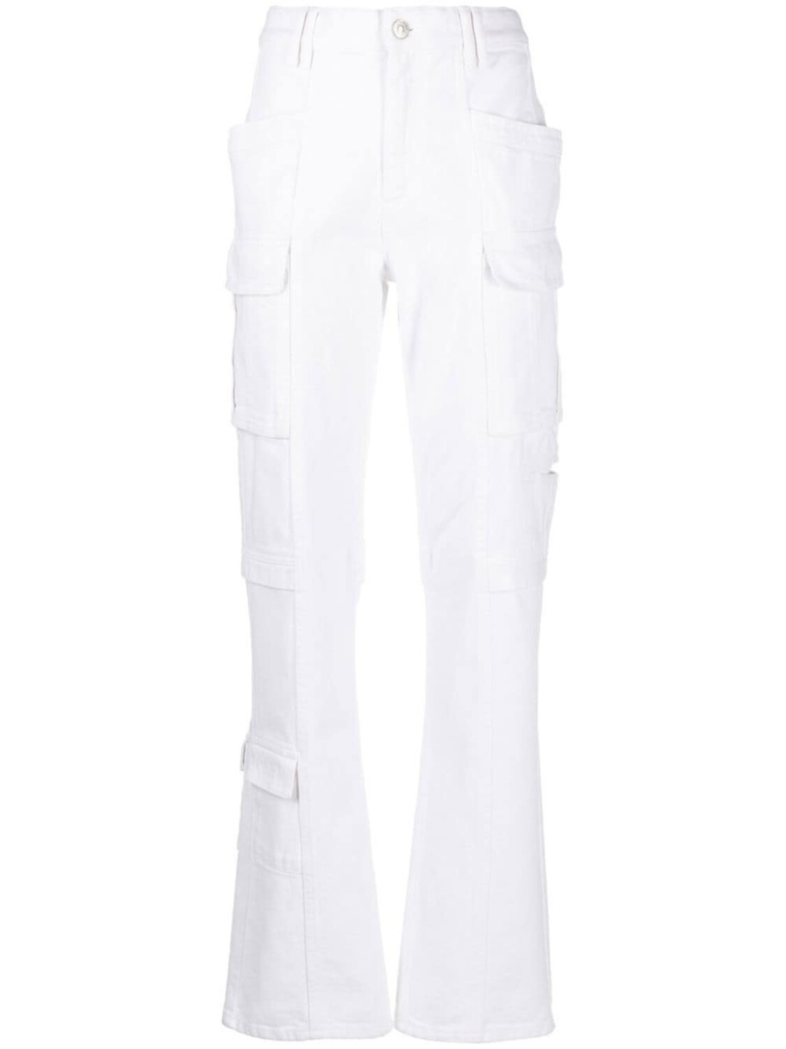 ISABEL MARANT прямые джинсы с карманами карго, белый
ISABEL MARANT прямые джинсы с карманами карго, белый