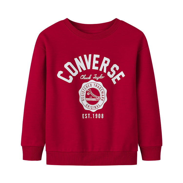 Converse Детская красная толстовка для возраста 3-7 лет
Converse Детская красная толстовка для возраста 3-7 лет