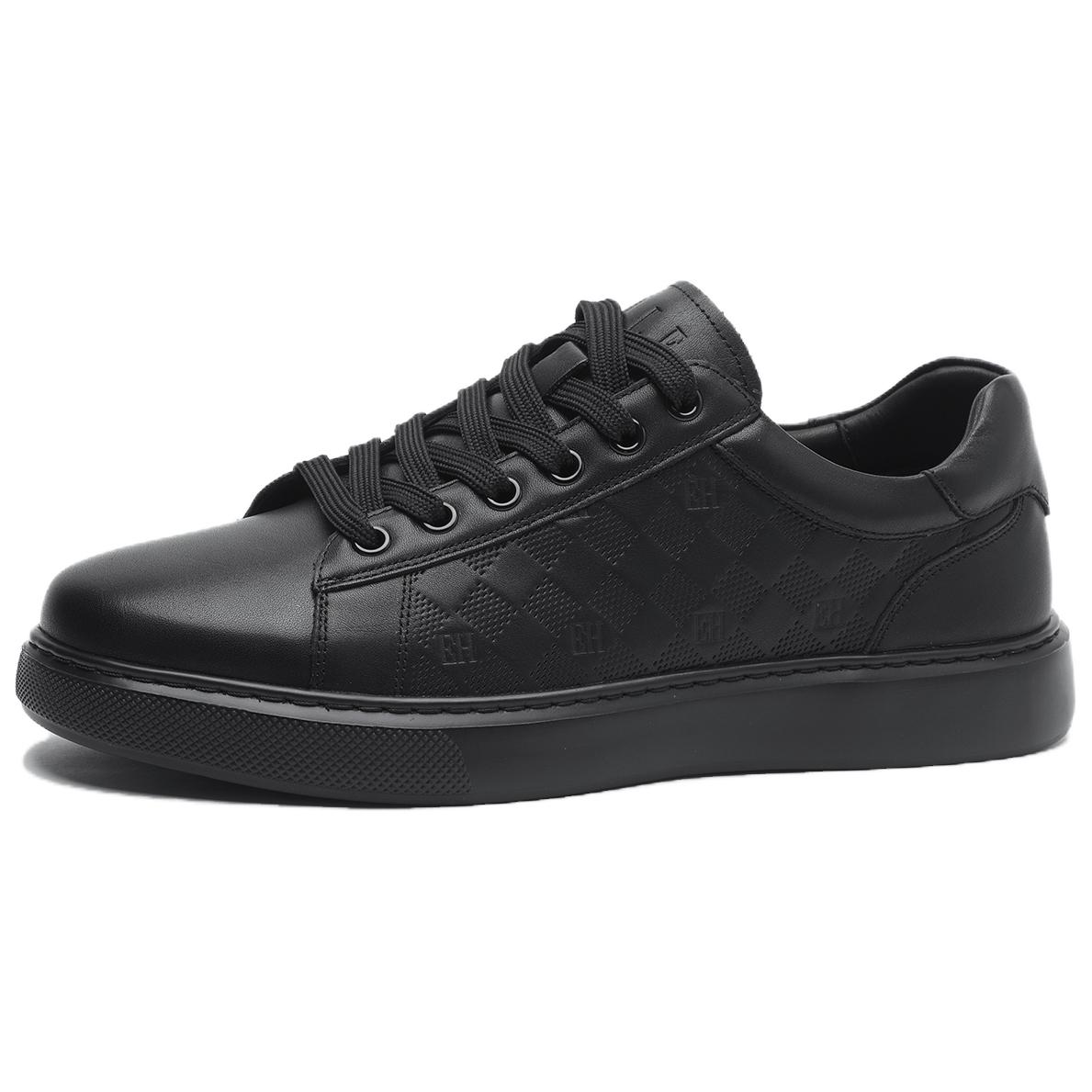 ELLE HOMME Кроссовки для скейтбординга мужские Top Grain Cow Leather Low top Black
ELLE HOMME Кроссовки для скейтбординга мужские Top Grain Cow Leather Low top Black