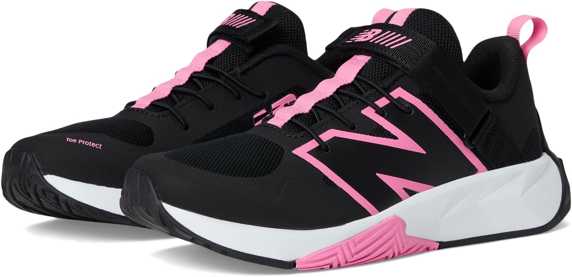 Кроссовки New Balance Kids Fuelcell Play Bungee With Top Strap, Black/Signal Pink/White
Кроссовки New Balance Kids Fuelcell Play Bungee With Top Strap, Black/Signal Pink/White