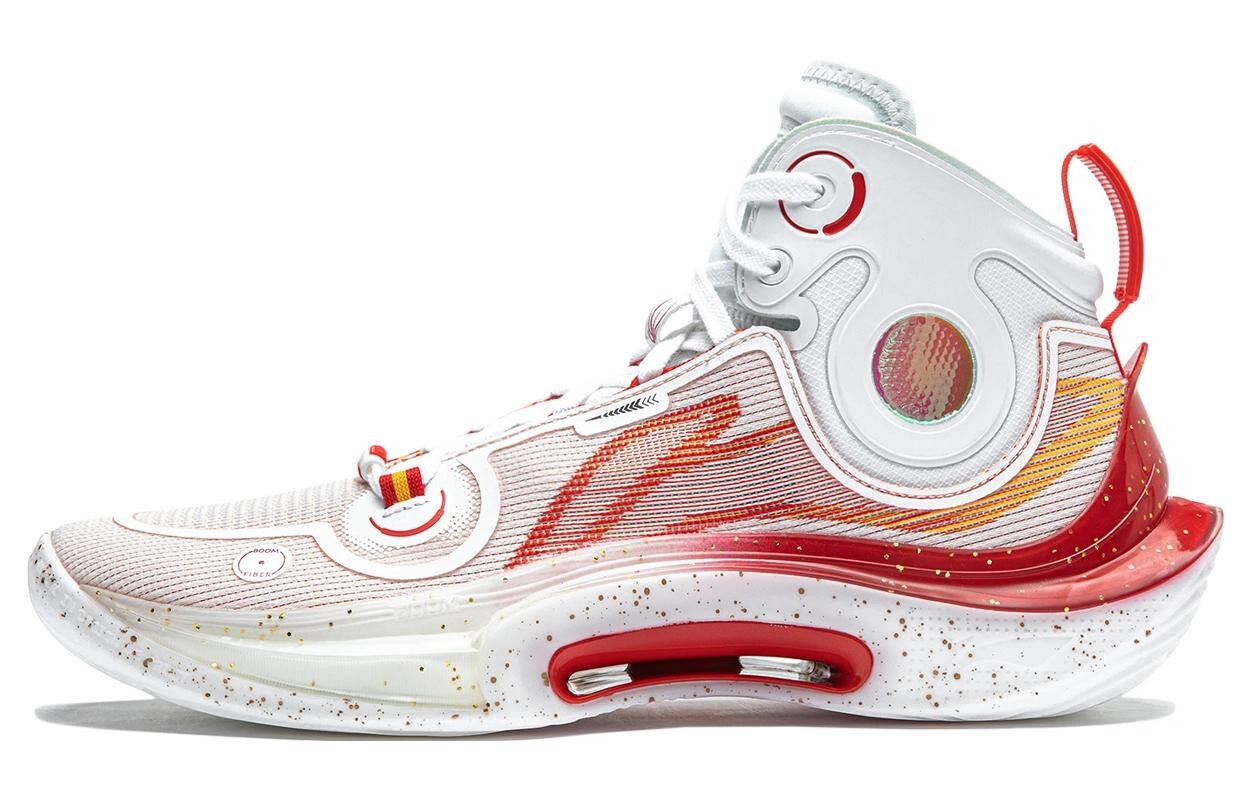 Кроссовки LINING Sonic 11 Ultra - China Home, белый/красный 
Кроссовки LINING Sonic 11 Ultra - China Home, белый/красный