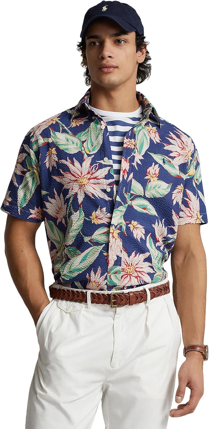 POLO RALPH LAUREN Мужская классическая рубашка из печатного ситца, 6296 Belleville Floral
POLO RALPH LAUREN Мужская классическая рубашка из печатного ситца, 6296 Belleville Floral