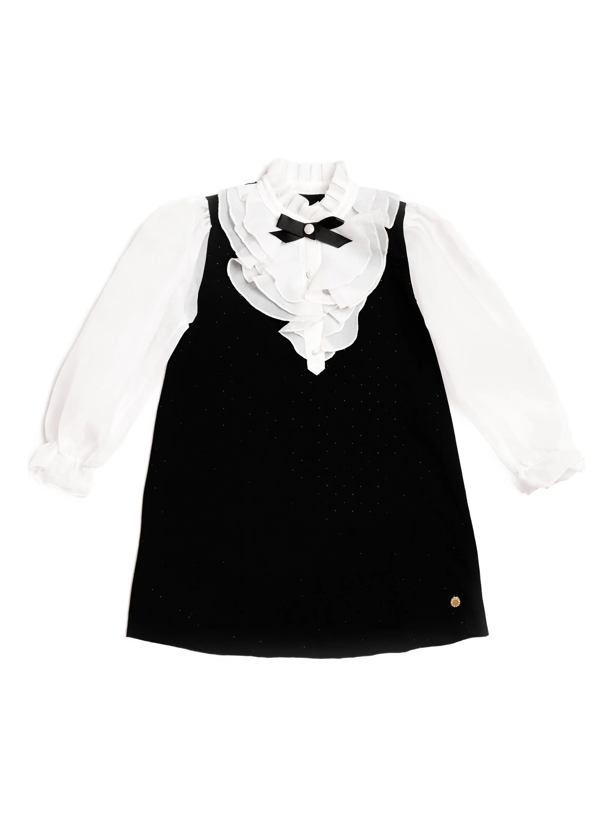 Платье со стразами Bcbg Kids, черный
Платье со стразами Bcbg Kids, черный