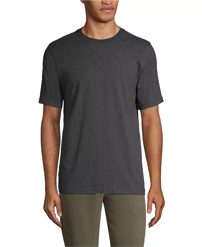 Мужская удлиненная футболка с коротким рукавом Super-T Lands' End, черный
Мужская удлиненная футболка с коротким рукавом Super-T Lands' End, черный