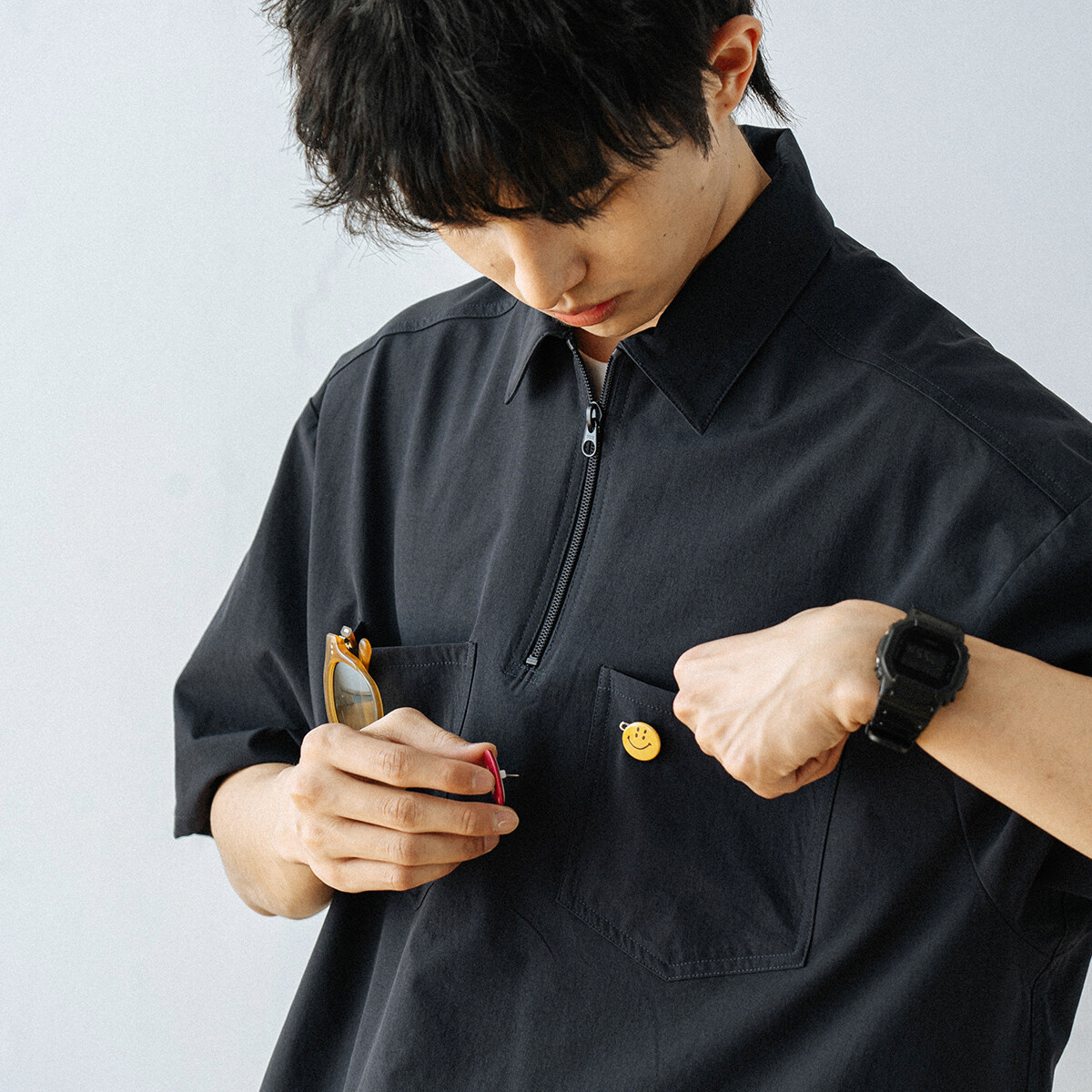 714STREET Рубашка унисекс, Армейский Зеленый
714STREET Рубашка унисекс, Армейский Зеленый