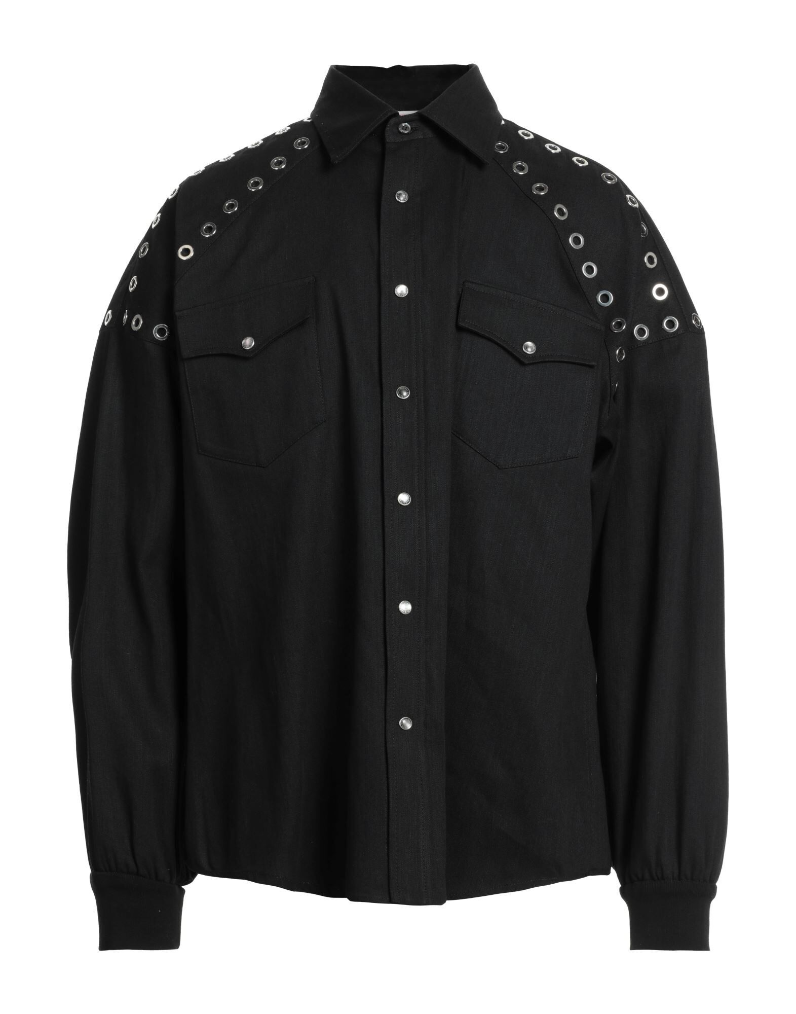 Рубашка джинсовая Alexander Mcqueen, черный 
Рубашка джинсовая Alexander Mcqueen, черный