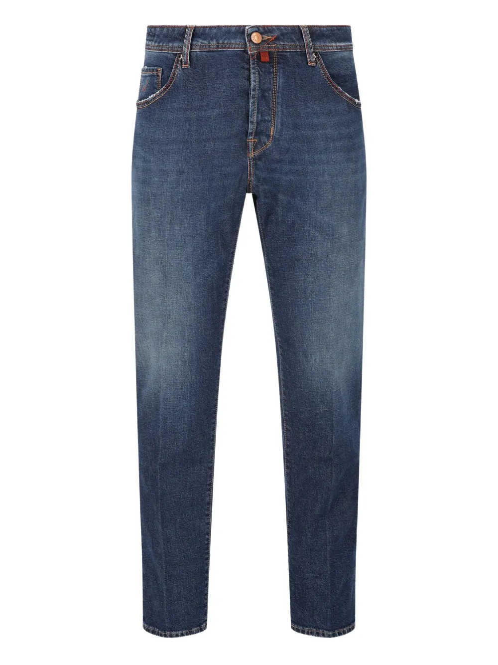 Джинсы с декоративной прострочкой Jacob Cohen, синий
Джинсы с декоративной прострочкой Jacob Cohen, синий