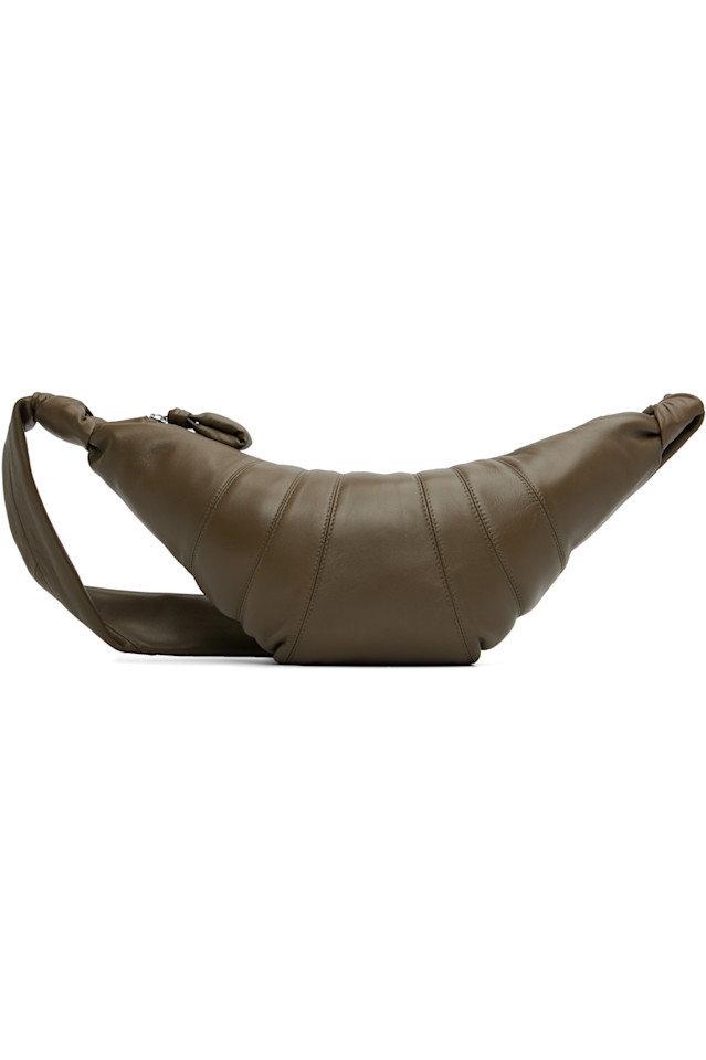 Lemaire Сумка для круассанов среднего размера, бежевого цвета
Lemaire Сумка для круассанов среднего размера, бежевого цвета