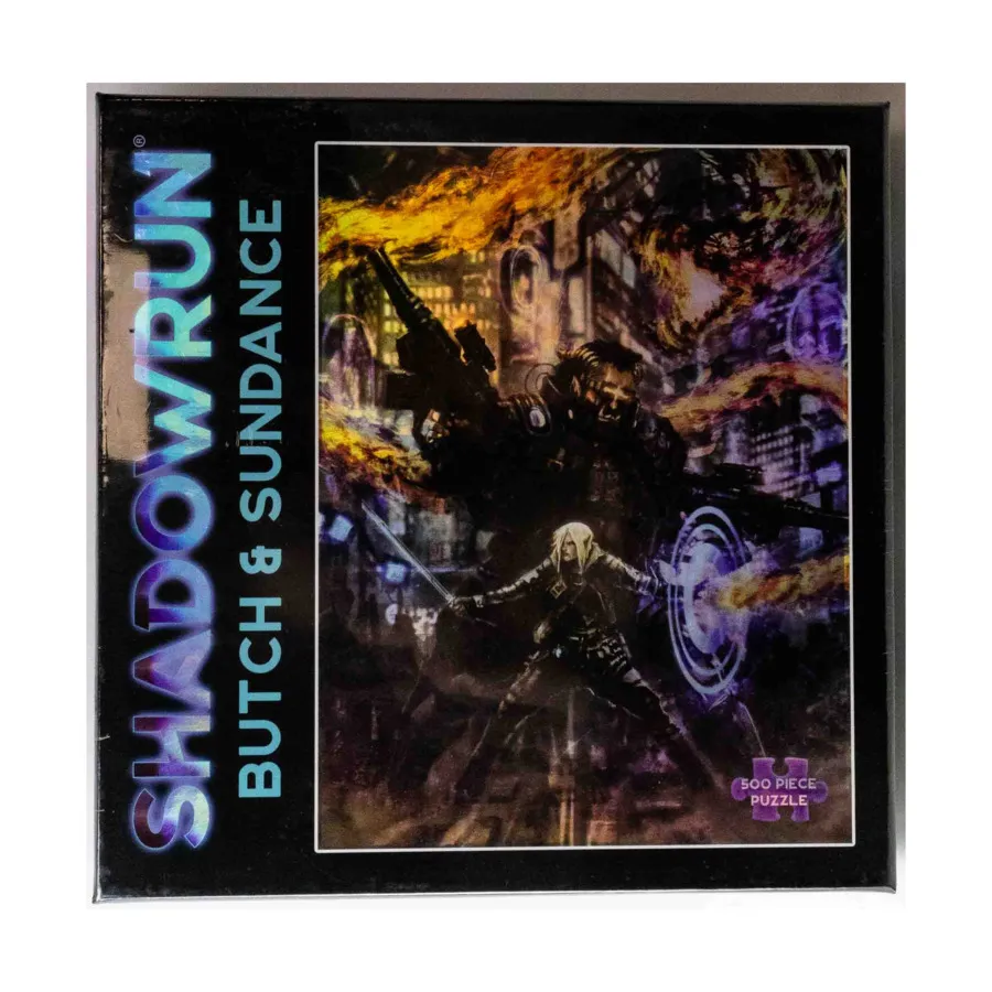 Головоломка Shadowrun Foil Puzzles - Butch & Sundance (500 Pieces, Limited Edition), Shadowrun (6th Edition)
Головоломка Shadowrun Foil Puzzles - Butch & Sundance (500 Pieces, Limited Edition), Shadowrun (6th Edition)