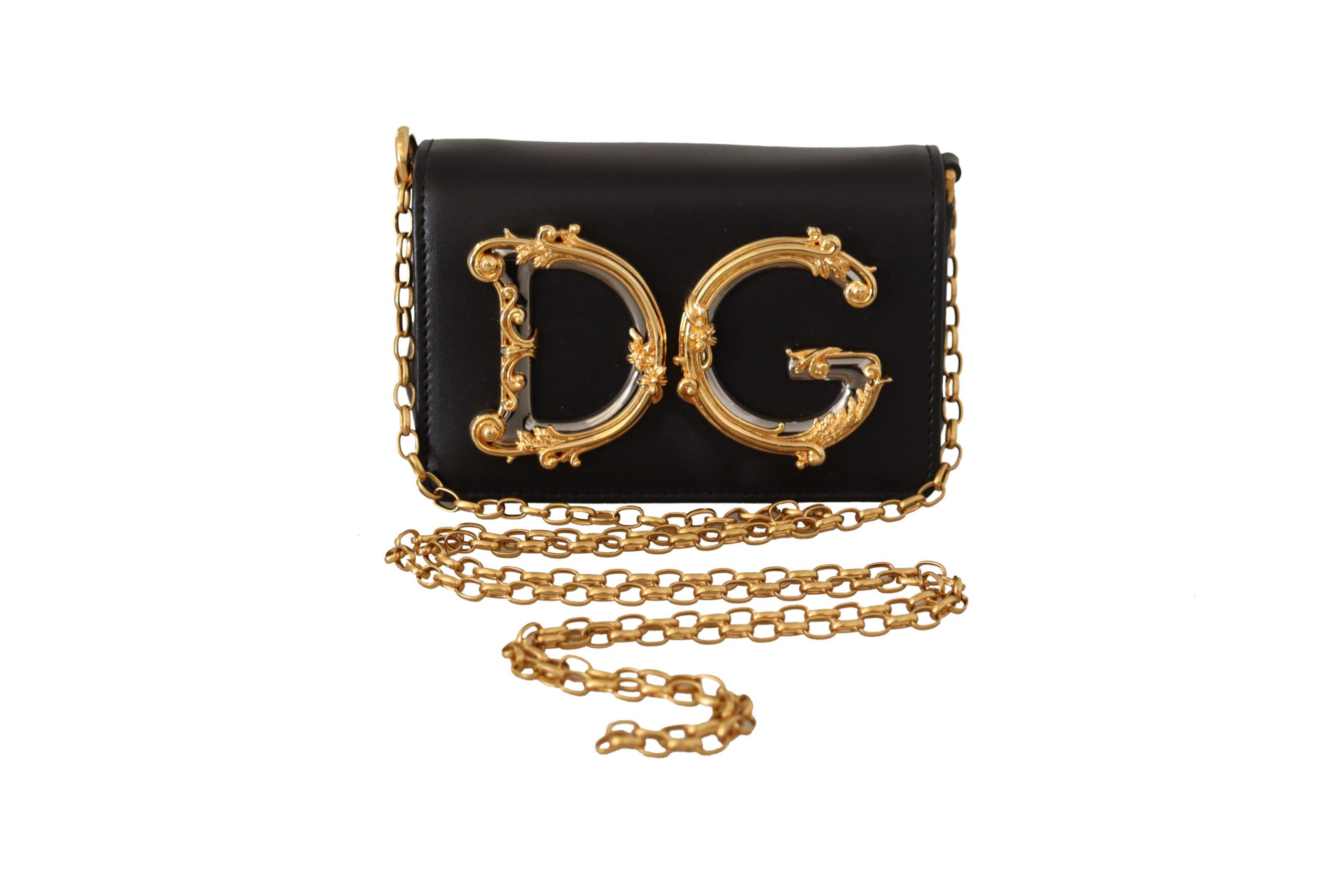 Элегантная вечерняя сумочка Micro Mini с золотыми вставками Dolce & Gabbana, черный
Элегантная вечерняя сумочка Micro Mini с золотыми вставками Dolce & Gabbana, черный