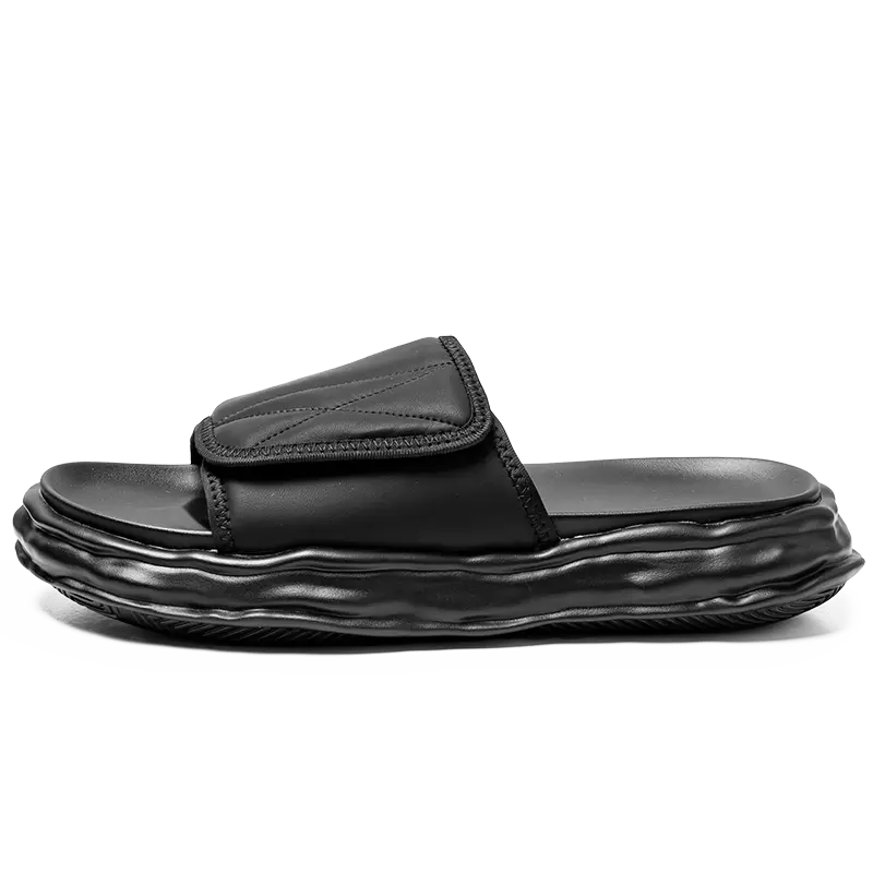 Мужские тапочки-слайды на резиновой подошве MOMGOG, Beige
Мужские тапочки-слайды на резиновой подошве MOMGOG, Beige