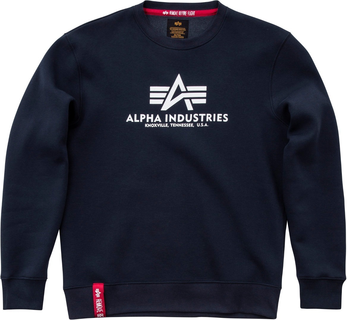 Толстовка Alpha Industries Basic Sweatshirt, темно-синий
Толстовка Alpha Industries Basic Sweatshirt, темно-синий
