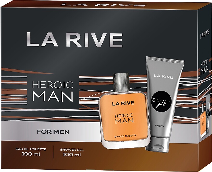 Парфюмерный набор La Rive Heroic Man, 2 предмета
Парфюмерный набор La Rive Heroic Man, 2 предмета