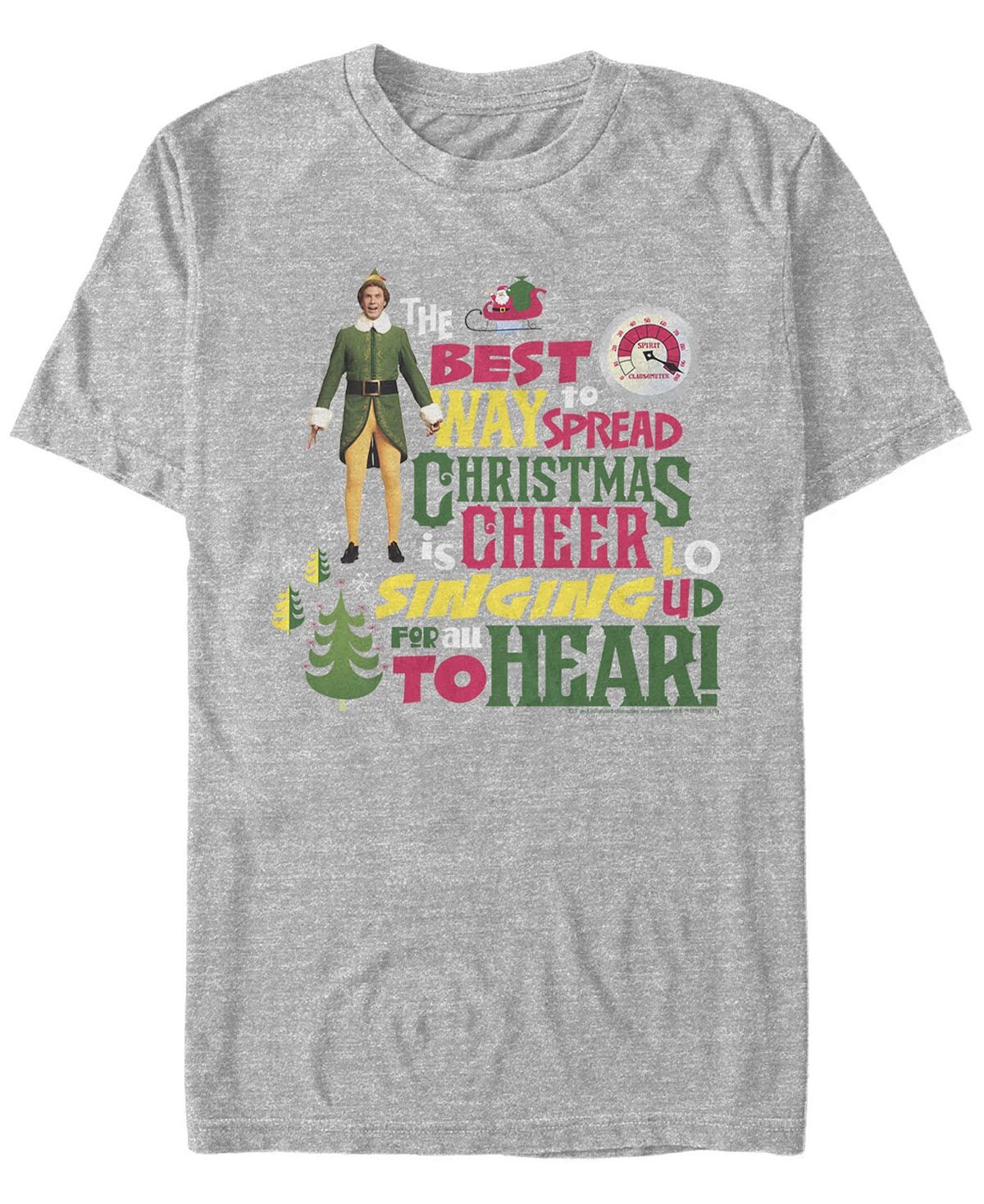 Мужская футболка с коротким рукавом elf sing cheer Fifth Sun, мульти, Серый, Мужская футболка с коротким рукавом elf sing cheer Fifth Sun, мульти
Мужская футболка с коротким рукавом elf sing cheer Fifth Sun, мульти, Серый, Мужская футболка с коротким рукавом elf sing cheer Fifth Sun, мульти