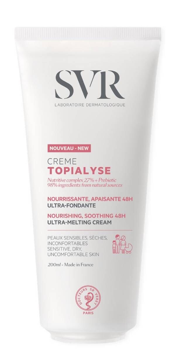 Крем для лица и тела Svr Topialyse Creme, 200 мл
Крем для лица и тела Svr Topialyse Creme, 200 мл