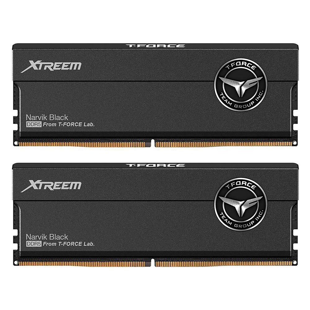 Оперативная память Team Group T-Force Xtreem, 32 Гб (2 х 16Гб), DDR5, 8000 МГц, FFXD532G8000HC38DDC01, черный 
Оперативная память Team Group T-Force Xtreem, 32 Гб (2 х 16Гб), DDR5, 8000 МГц, FFXD532G8000HC38DDC01, черный