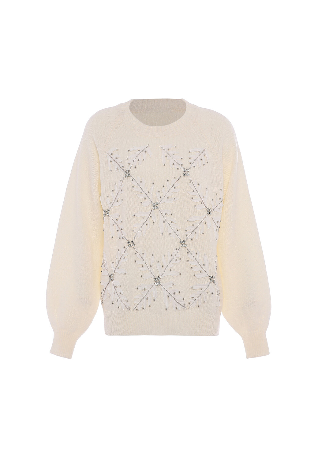 Свитер faina Sweater, белый
Свитер faina Sweater, белый