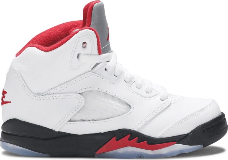 Кроссовки Air Jordan 5 Retro PS Fire Red 2020, белый
Кроссовки Air Jordan 5 Retro PS Fire Red 2020, белый
