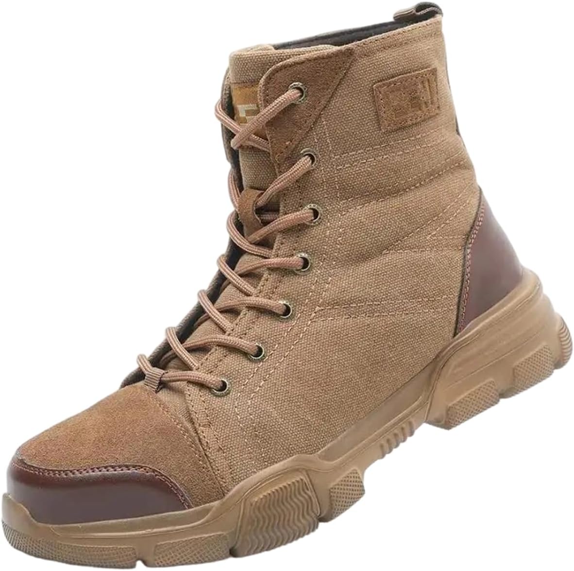 Мужские ботинки Alloaone размер 36-48 с стальным носком, ПУ, дизайн в стиле пэчворк, модель на щиколотку, защитная обувь для работы на опасных производствах, хаки
Мужские ботинки Alloaone размер 36-48 с стальным носком, ПУ, дизайн в стиле пэчворк, модель на щиколотку, защитная обувь для работы на опасных производствах, хаки