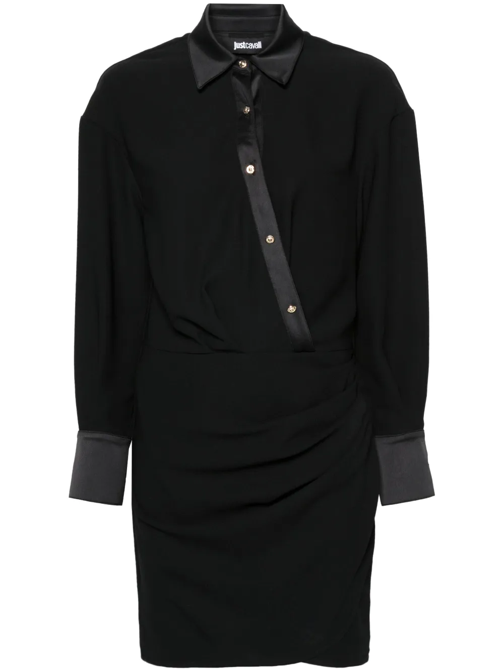 Креповое платье мини Just Cavalli, черный
Креповое платье мини Just Cavalli, черный