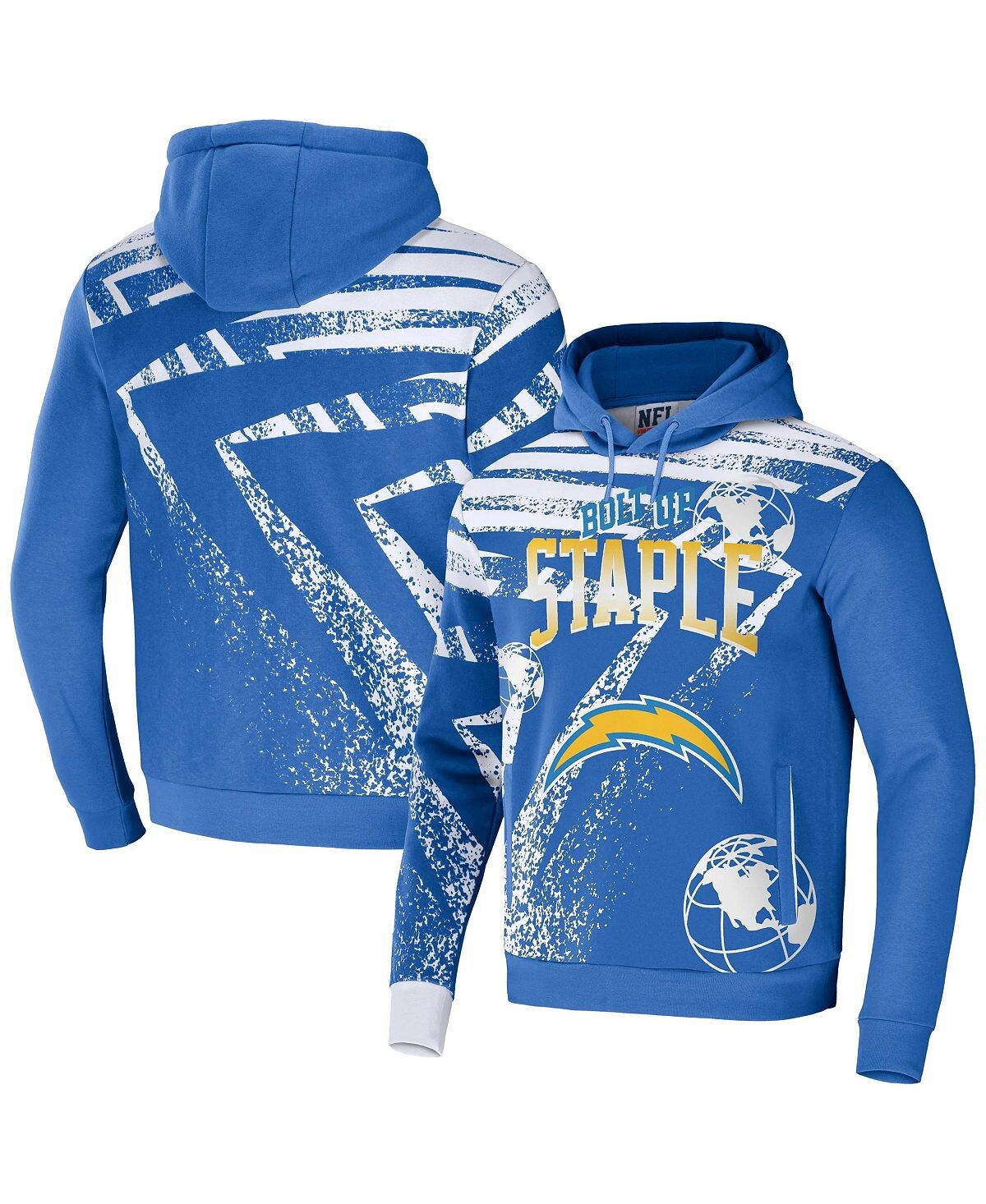 Мужская худи nfl x staple blue los angeles chargers team slogan с принтом по всей поверхности NFL Properties, синий
Мужская худи nfl x staple blue los angeles chargers team slogan с принтом по всей поверхности NFL Properties, синий