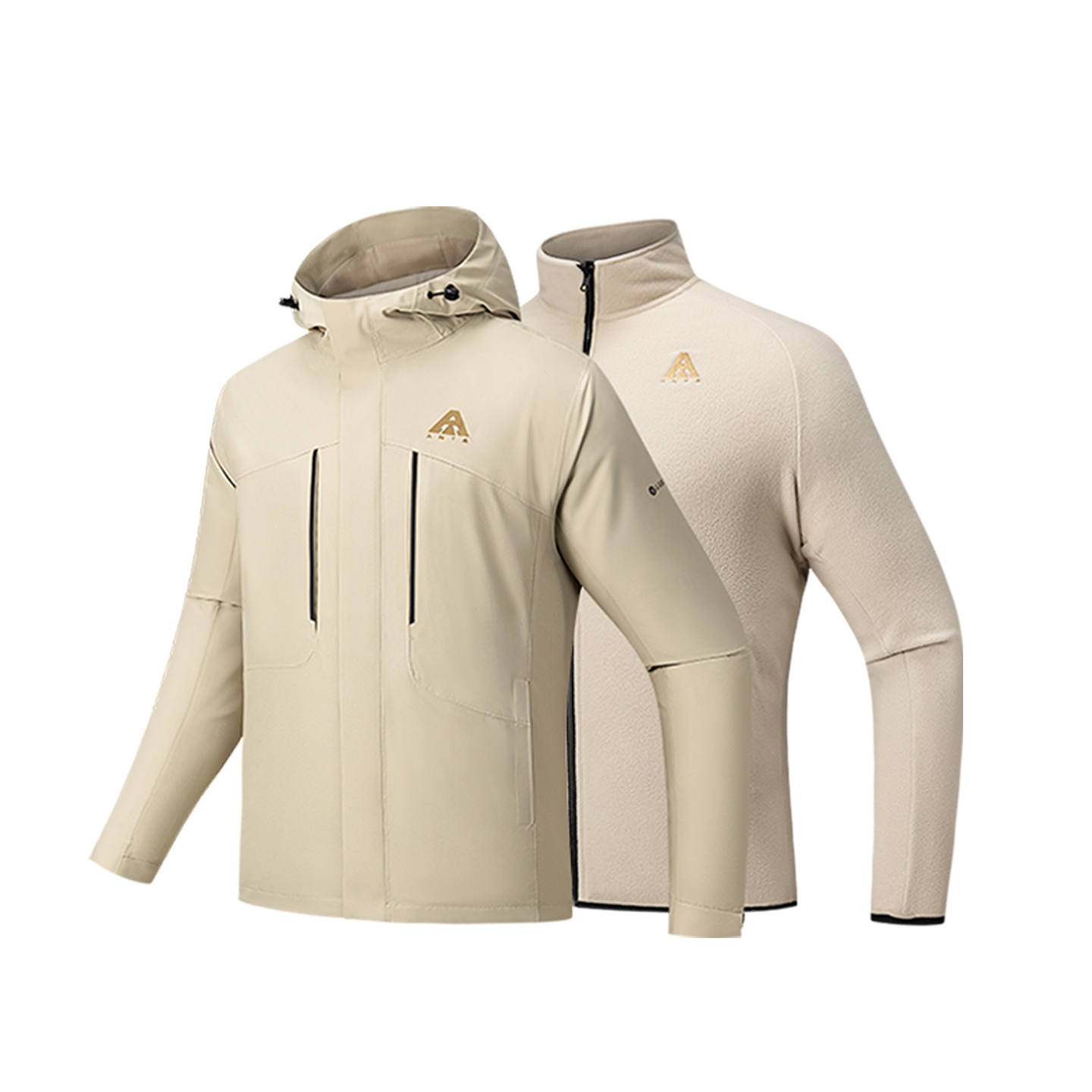 ANTA Термостойкая абразивостойкая дышащая водонепроницаемая ветровка мужская светло-дымчато-серая, Light Smoke Gray-1
ANTA Термостойкая абразивостойкая дышащая водонепроницаемая ветровка мужская светло-дымчато-серая, Light Smoke Gray-1