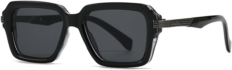 Мужские солнцезащитные очки в стиле ретро с двухцветной оправой и заклепками, женские очки с синим градиентом, защита от УФ-излучения UV400, модные панк-очки KTUCN, C4 Black Gun Grey
Мужские солнцезащитные очки в стиле ретро с двухцветной оправой и заклепками, женские очки с синим градиентом, защита от УФ-излучения UV400, модные панк-очки KTUCN, C4 Black Gun Grey