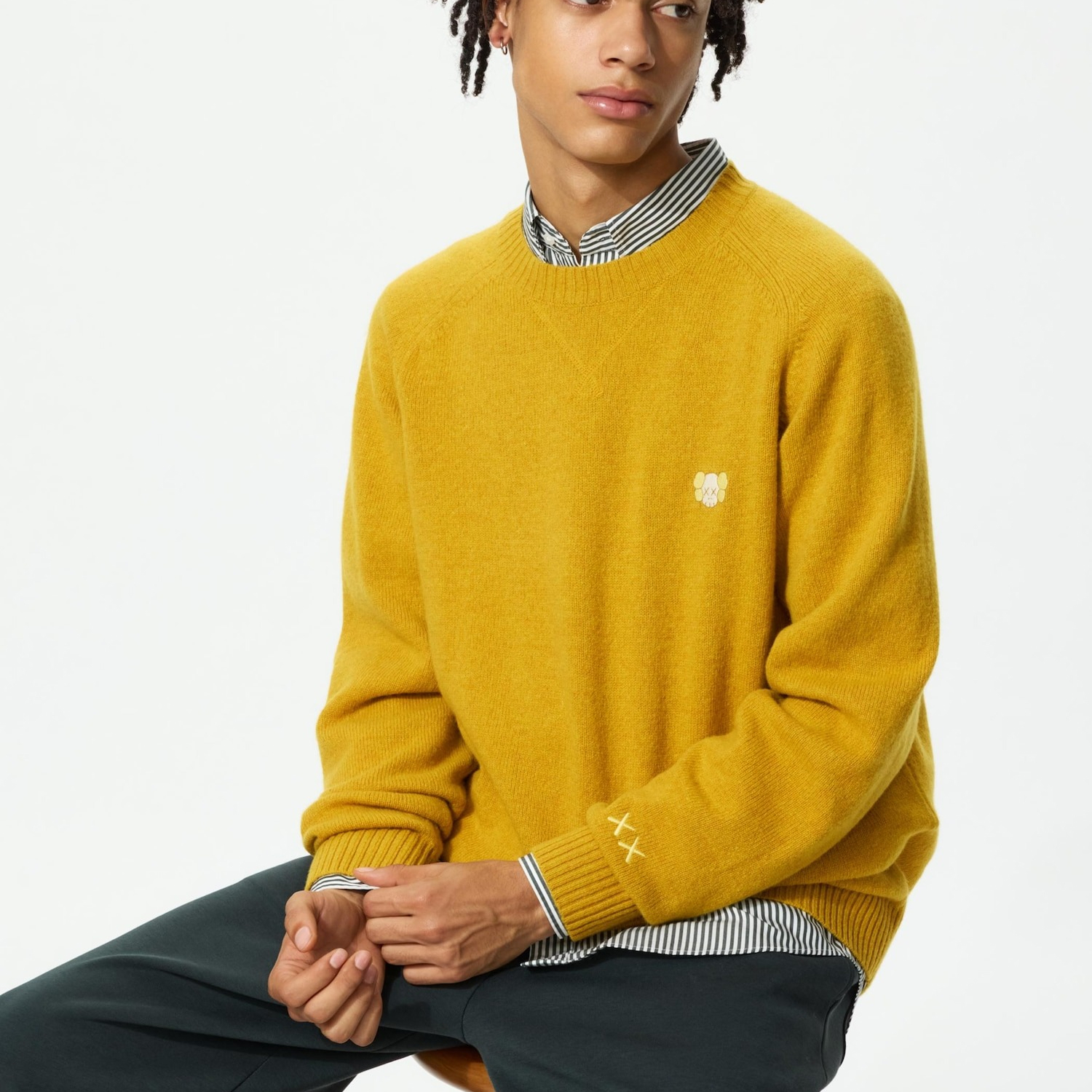 Свитер Uniqlo Cow's Winter Lamb Crew Neck, желтый
Свитер Uniqlo Cow's Winter Lamb Crew Neck, желтый