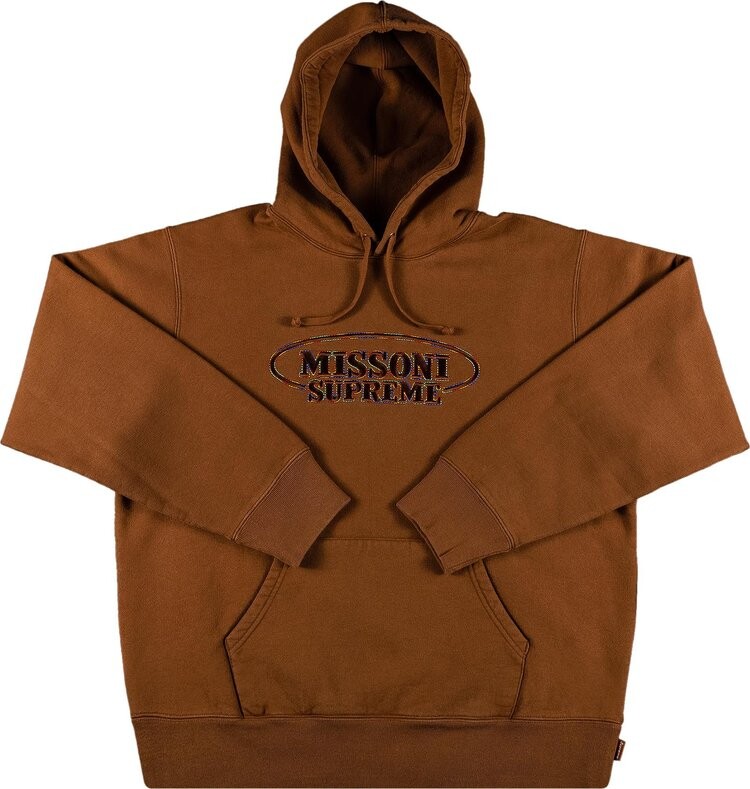 Толстовка Supreme x Missoni Hooded Sweatshirt 'Brown', коричневый
Толстовка Supreme x Missoni Hooded Sweatshirt 'Brown', коричневый