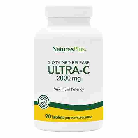 Витамин C с пролонгированным высвобождением NaturesPlus Ultra C Sustained Released 2000 мг, 90 таблеток
Витамин C с пролонгированным высвобождением NaturesPlus Ultra C Sustained Released 2000 мг, 90 таблеток