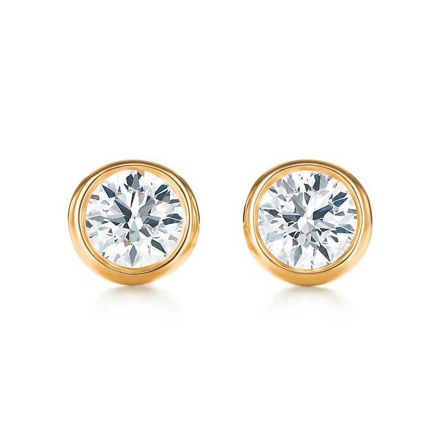 Серьги Tiffany & Co. Elsa Peretti Diamonds by the Yard, золото 
Серьги Tiffany & Co. Elsa Peretti Diamonds by the Yard, золото