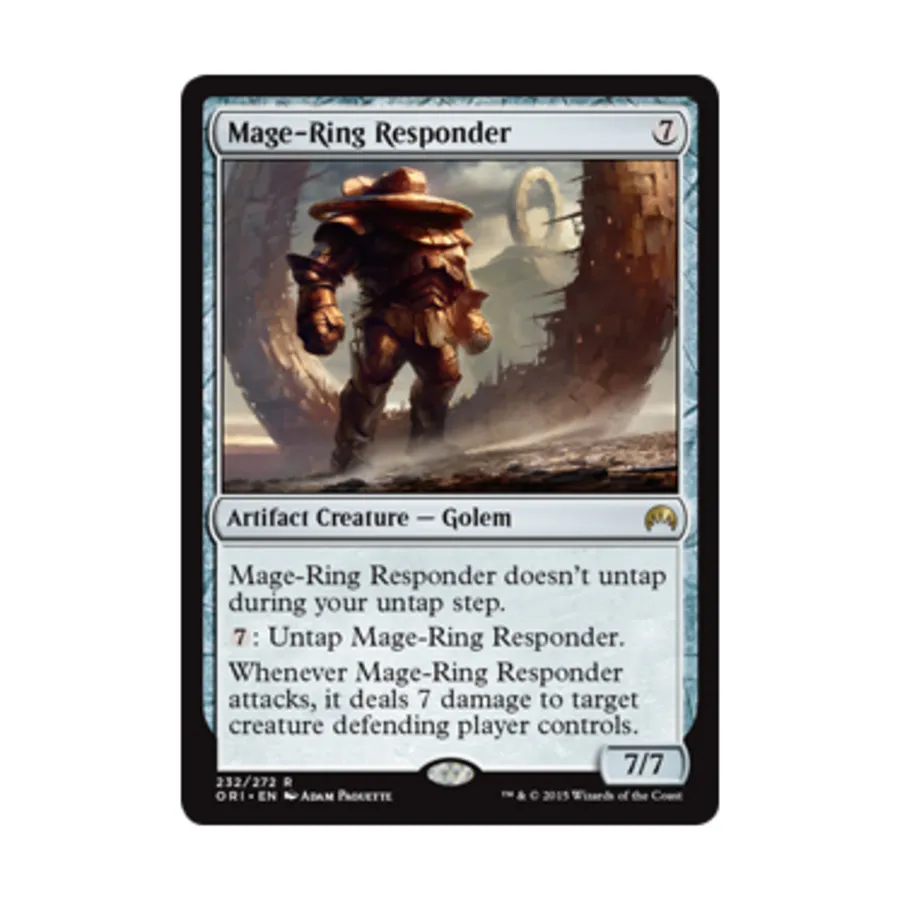 CCG Маг-Кольцо Ответчик (клавиша R), MTG - Magic Origins
CCG Маг-Кольцо Ответчик (клавиша R), MTG - Magic Origins