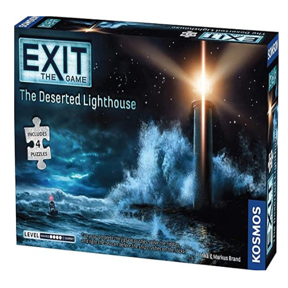 Настольная игра Thames & Kosmos Выход: заброшенный маяк (с головоломкой) EXIT: The Deserted Lighthouse
Настольная игра Thames & Kosmos Выход: заброшенный маяк (с головоломкой) EXIT: The Deserted Lighthouse