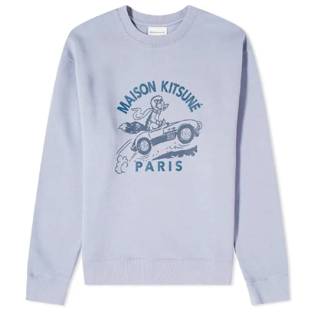 Толстовка Maison Kitsune Racing Fox Comfort Crew, голубой, Синий, Толстовка Maison Kitsune Racing Fox Comfort Crew, голубой
Толстовка Maison Kitsune Racing Fox Comfort Crew, голубой, Синий, Толстовка Maison Kitsune Racing Fox Comfort Crew, голубой