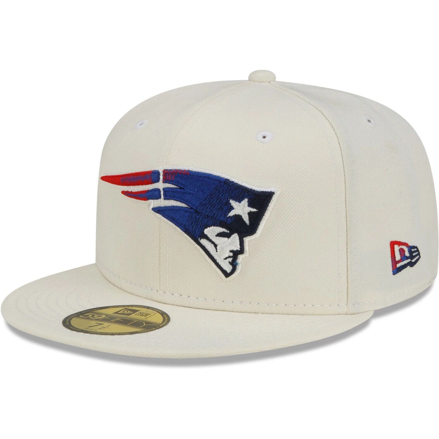 Мужская облегающая шляпа New Era Cream New England Patriots Chrome Dim 59FIFTY
Мужская облегающая шляпа New Era Cream New England Patriots Chrome Dim 59FIFTY