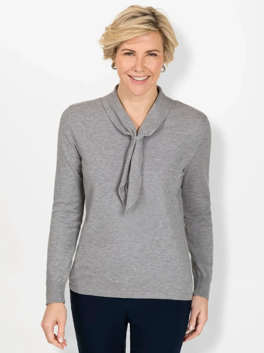 Классический вязаный свитер "Пуловер" Classic, серый
Классический вязаный свитер "Пуловер" Classic, серый