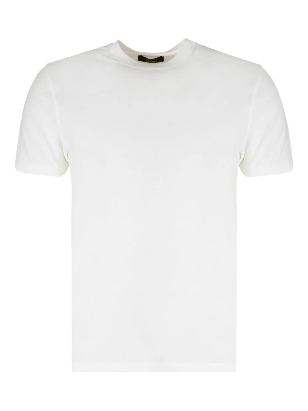 Футболка с круглым вырезом и короткими рукавами slowear, белый 
Футболка с круглым вырезом и короткими рукавами slowear, белый