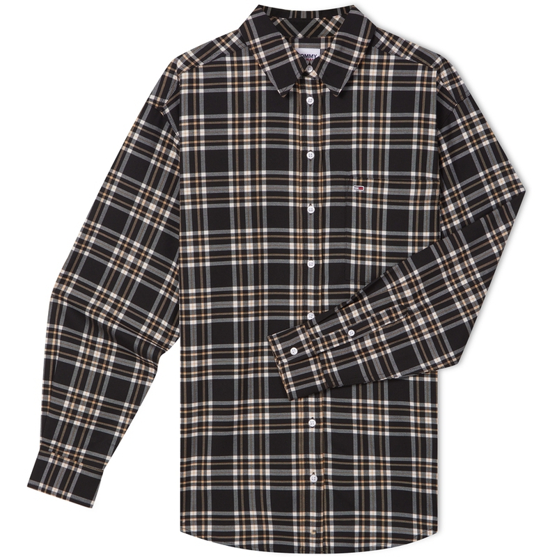 Tommy Hilfiger Длинная рубашка с длинным рукавом Women's Black Gray White Plaid
Tommy Hilfiger Длинная рубашка с длинным рукавом Women's Black Gray White Plaid