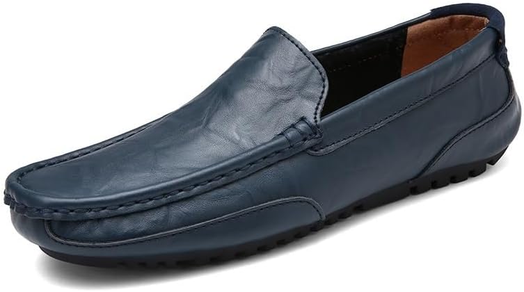Мужские повседневные лоферы с Slip-on для легкой одежды и кожаные бизнес-мокасины для повседневных прогулок, вождения и многого другого Zestrelax, синий
Мужские повседневные лоферы с Slip-on для легкой одежды и кожаные бизнес-мокасины для повседневных прогулок, вождения и многого другого Zestrelax, синий