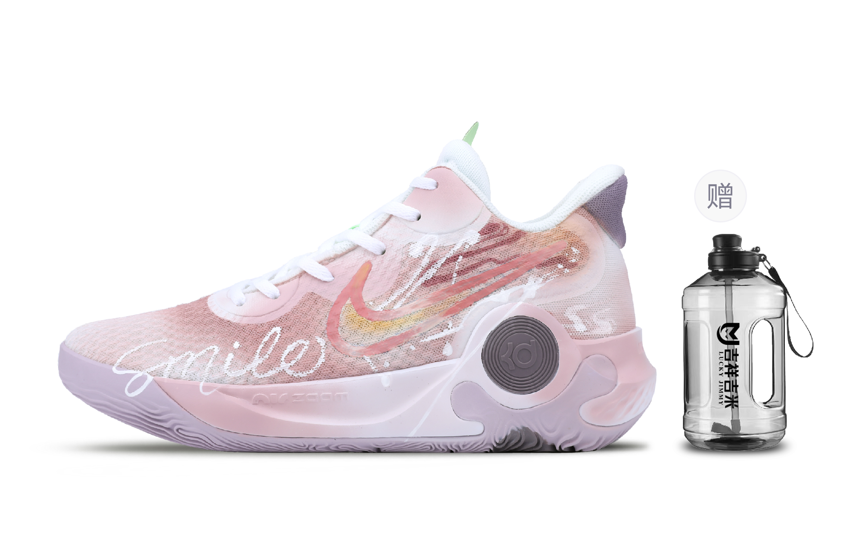 Nike Баскетбольные кроссовки KD Trey 5 IX Slip Mid Top, мужские, розовые
Nike Баскетбольные кроссовки KD Trey 5 IX Slip Mid Top, мужские, розовые