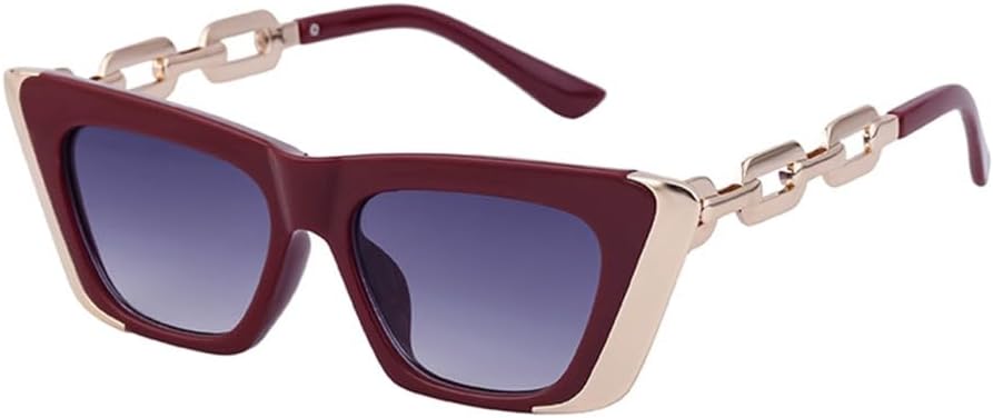 Винтажные маленькие солнцезащитные очки для женщин 2027 года с металлическими цепочками на дужках, модные очки-«кошачий глаз», защита от ультрафиолета UV400 MTZJH, C10 Red Doublegray
Винтажные маленькие солнцезащитные очки для женщин 2027 года с металлическими цепочками на дужках, модные очки-«кошачий глаз», защита от ультрафиолета UV400 MTZJH, C10 Red Doublegray