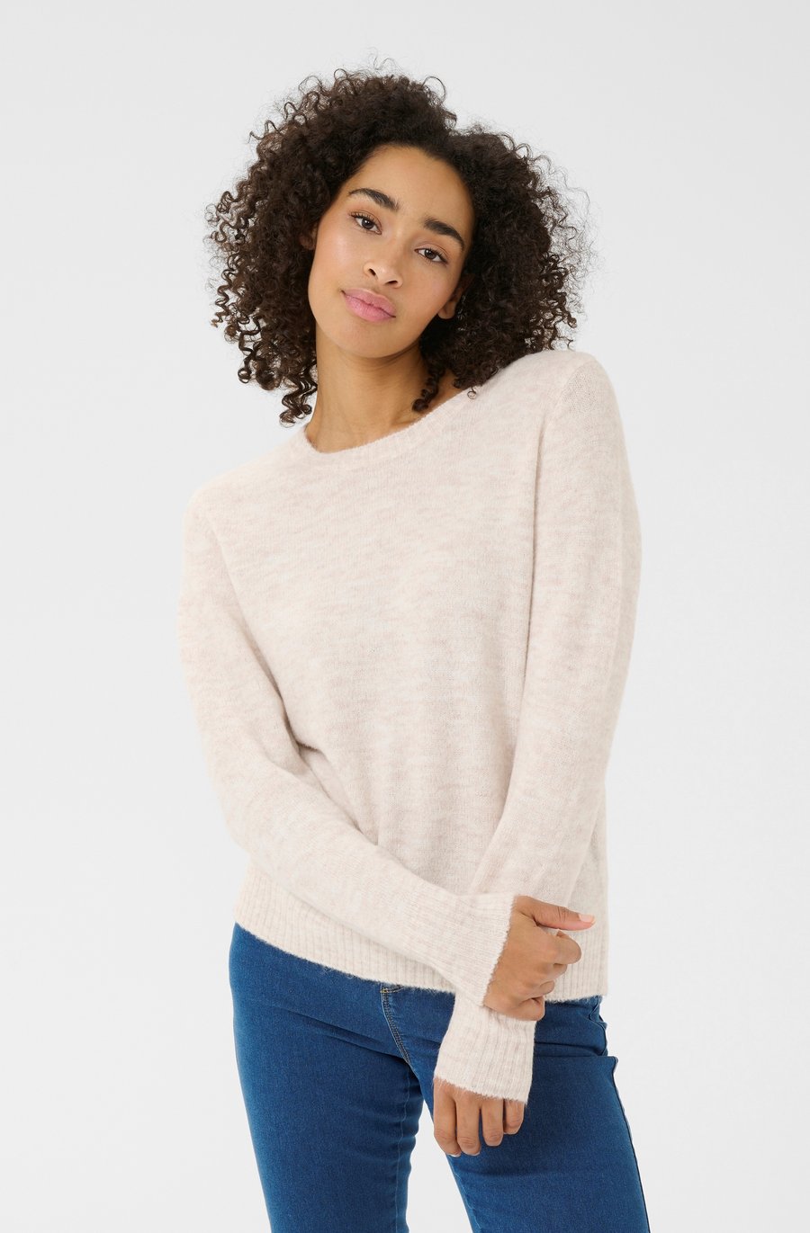Джемпер Kaffe KAIRIS PULLOVER, Oatmeal Melange/Off-White
Джемпер Kaffe KAIRIS PULLOVER, Oatmeal Melange/Off-White