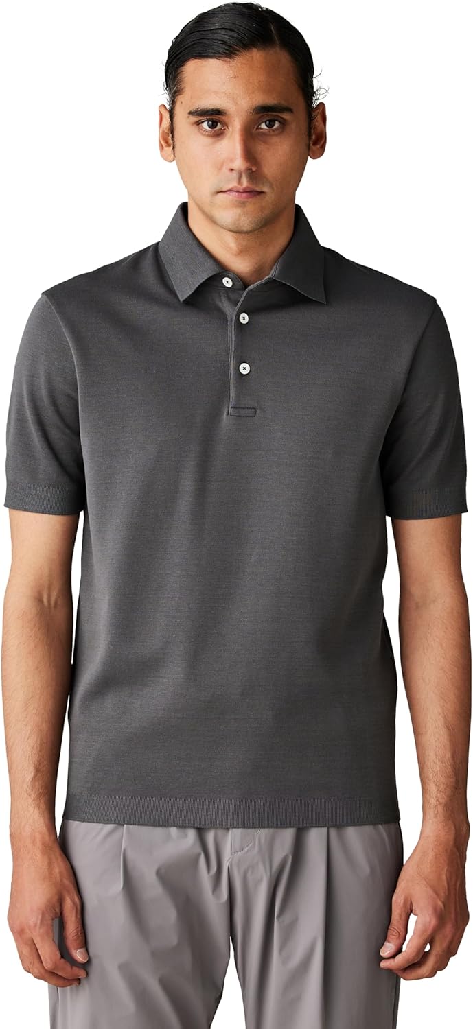 Мужская рубашка поло Herno JPL00125U, современный трикотажный материал, темно-серый
Мужская рубашка поло Herno JPL00125U, современный трикотажный материал, темно-серый