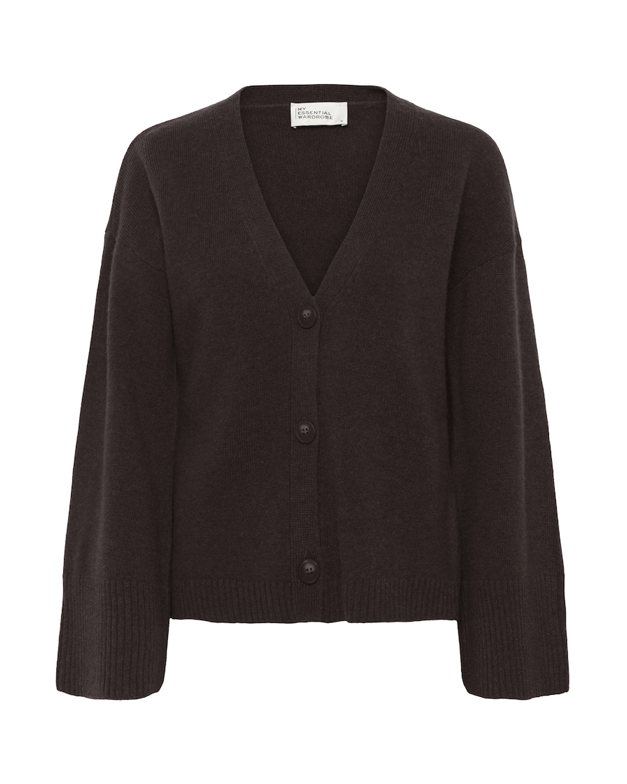 Вязаный кардиган My Essential Wardrobe Huxi, темно-коричневый
Вязаный кардиган My Essential Wardrobe Huxi, темно-коричневый