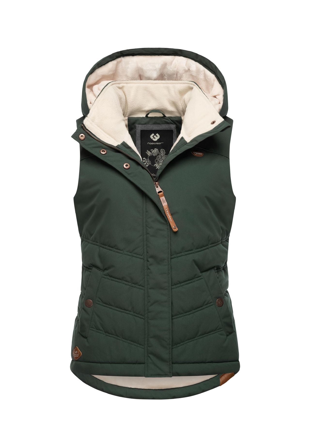 Стеганый жилет Hesty Ragwear, бежевый 
Стеганый жилет Hesty Ragwear, бежевый