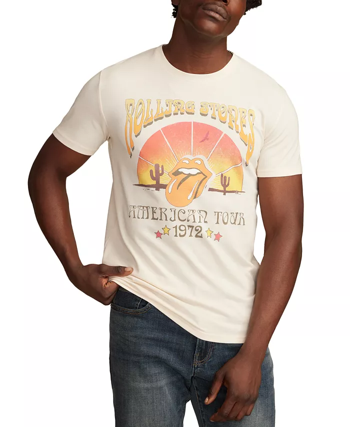 Мужская футболка Rolling Stones Desert с коротким рукавом и принтом Lucky Brand, коричневый
Мужская футболка Rolling Stones Desert с коротким рукавом и принтом Lucky Brand, коричневый