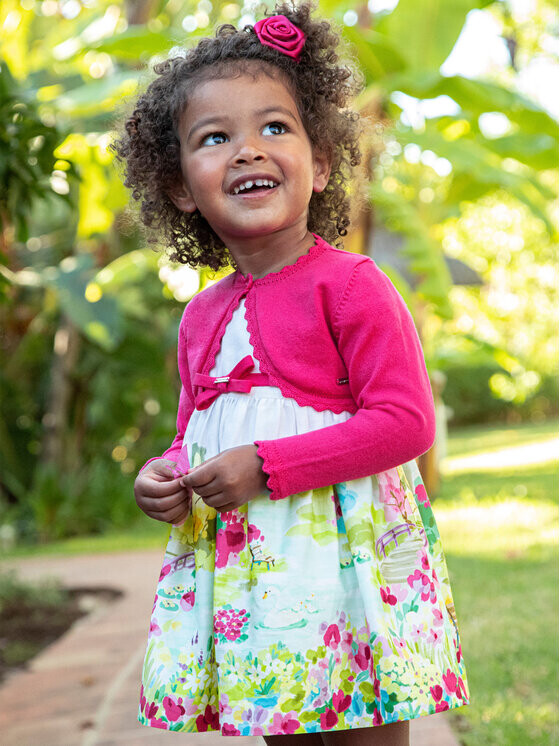 Летнее платье стандартного кроя Mayoral, белый
Летнее платье стандартного кроя Mayoral, белый