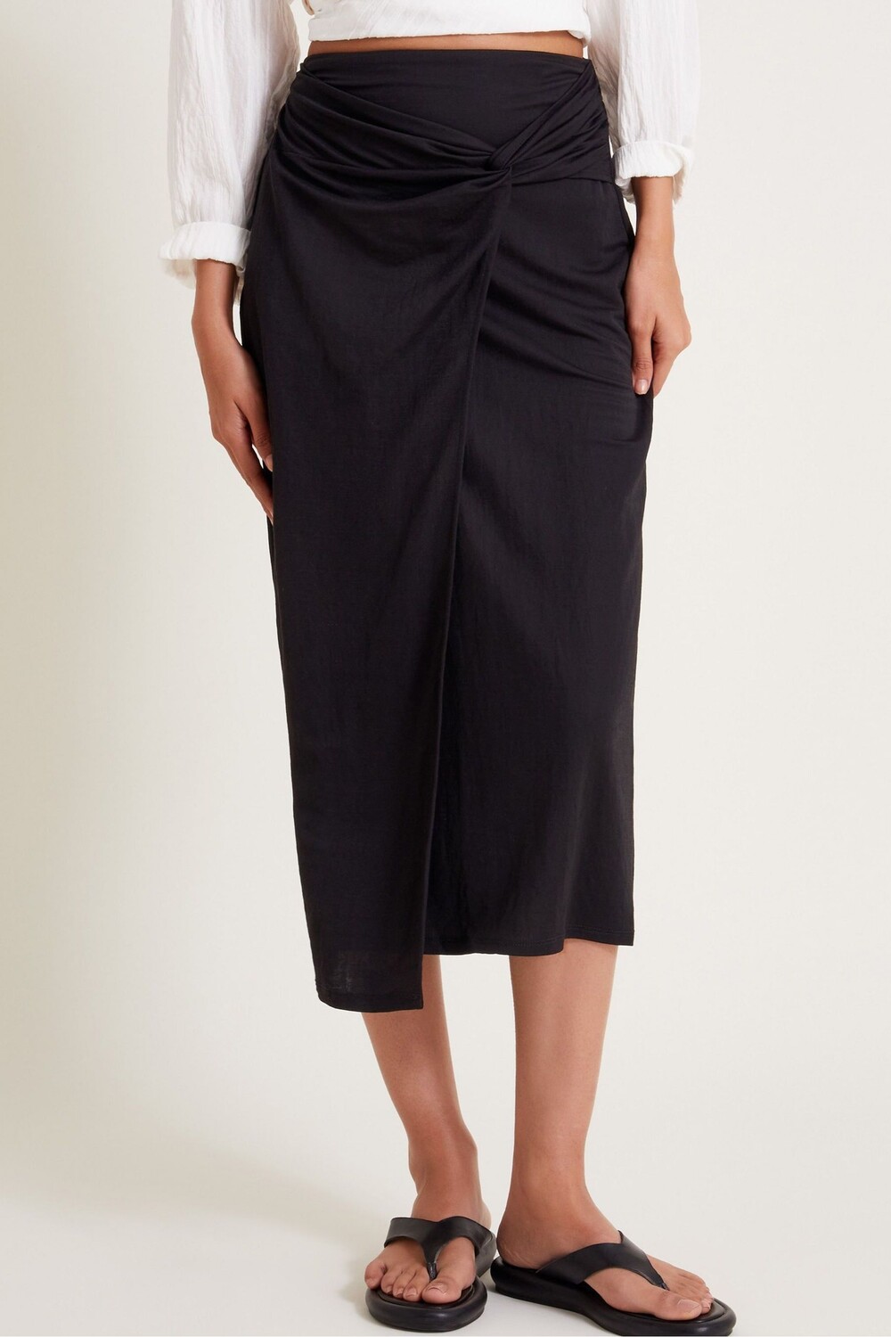 Юбка миди с запахом Винни Monsoon, черный
Юбка миди с запахом Винни Monsoon, черный