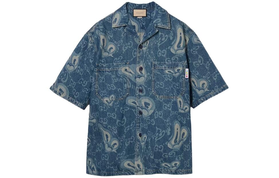 Рубашка мужская Gucci, темно-синий
Рубашка мужская Gucci, темно-синий