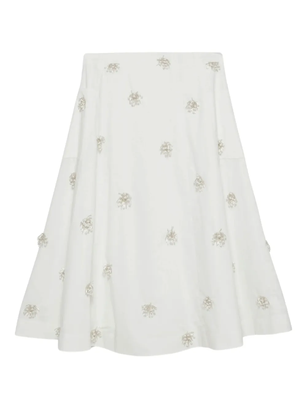 Юбка из хлопка с декором Simkhai, белый
Юбка из хлопка с декором Simkhai, белый
